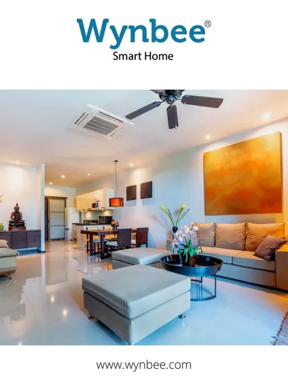 My Wynbee Smart Home app is your one-stop solution for home control. It connects all your devices, allowing you to turn on lights, adjust the AC, and manage fans without needing to juggle multiple apps.