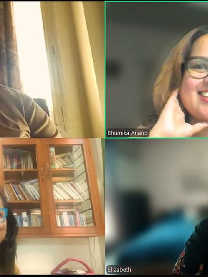 Planning, structure, and discomfort. The memoir class is hard work, but we always find something to smile about after processing loss and trauma together.