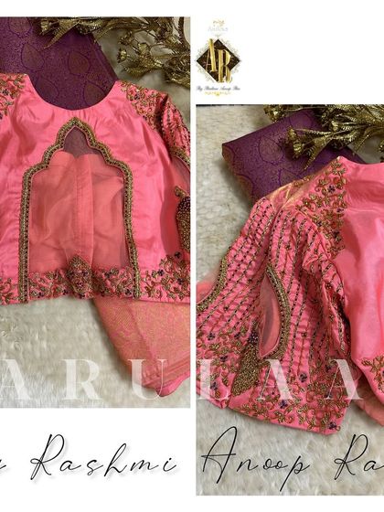 Arulaa by Rashmi Anoop Rao - Custom Bridal & Occasion Wear for Women Bridal Blouse Masterpieces photo 37