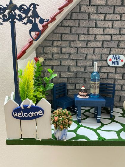 Neetikriti - Hand-Painted Home Decor & Personalized Gifts Miniature Diorama Nameplates photo 6