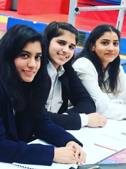The smiling faces of our judging panel. We are proud to contribute to the gymnastics community in every way we can.
