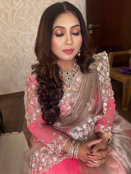 Makeovers by Mahalakshmi - Special Occasion Makeup Reception & Sangeet Glam photo 16