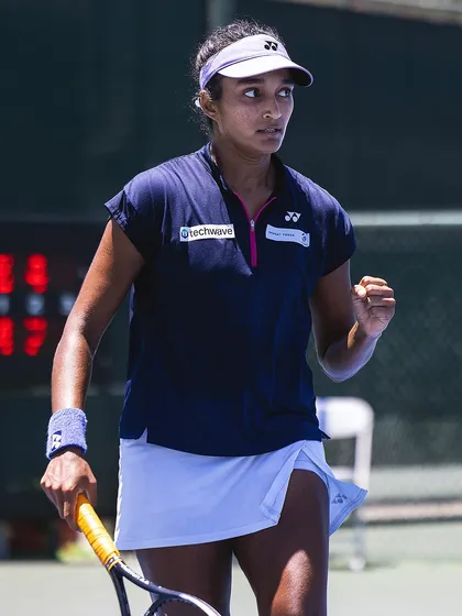 The mental side of tennis is just as important as the physical. This moment captures the focus and intensity required during a high-pressure point. I help players develop the mental fortitude to stay strong and play their best when it matters most.