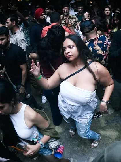 The dance floor is a space for everyone to let loose.