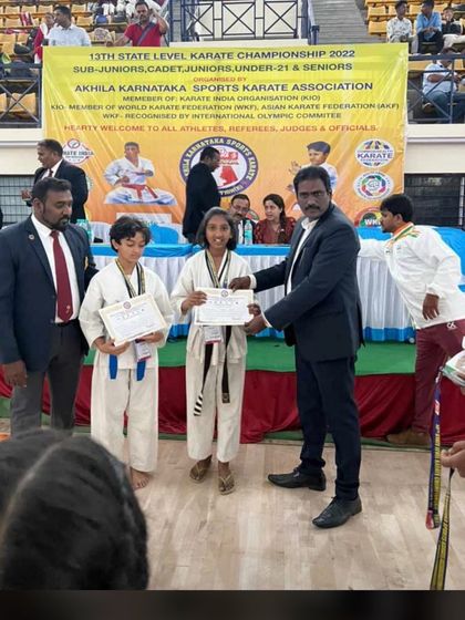 Sudokann Martial Arts - Competitive Karate Training Our Champions on the Podium photo 21