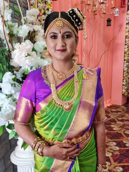 Usha Gopal - Bridal Makeup & Hair Signature South Indian Muhurtham Looks photo 22