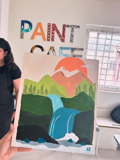 Paint Cafe Studio - Art & Craft Workshops Canvas, Texture & Traditional Painting photo 44