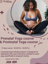 Prenatal & Postnatal Yoga