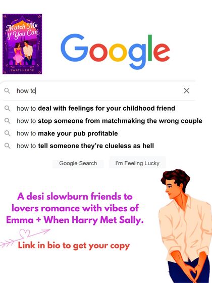 What would the male lead of *Match Me If You Can*, Jaiman Patil, search on Google? "How to deal with feelings for your childhood friend" and "how to tell someone they're clueless as hell."
