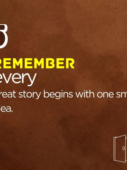 January is the month of fresh starts, a perfect time for new stories. Look around for inspiration in a sunrise, a smile, or a blank notebook. Every great story begins with one small idea. What will yours be?