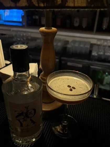Our Zoya Gin Coffee Martini, a sophisticated choice for brand events and corporate gatherings.
