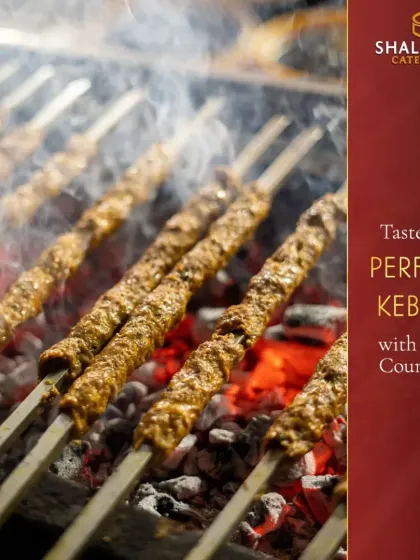 The sizzle of our live charcoal grill is where the magic happens. We bring the action to your guests with live kebab counters, serving perfectly grilled, smoky delights that are always a highlight of the event.