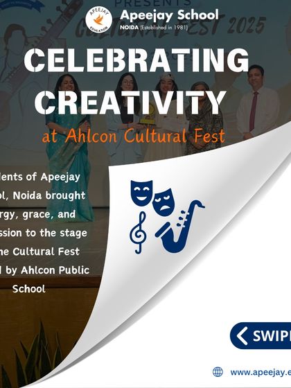 Our students brought energy, grace, and expression to the stage at the Ahlcon Cultural Fest. This image serves as an invitation to explore the vibrant performances and creative achievements of our talented participants.