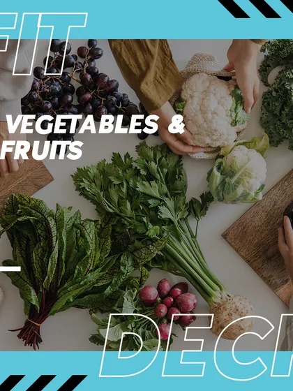 Healthy Snack Ingredient #3: Vegetables & Fruits. They provide essential vitamins, minerals, and fiber to keep you full and nourished.