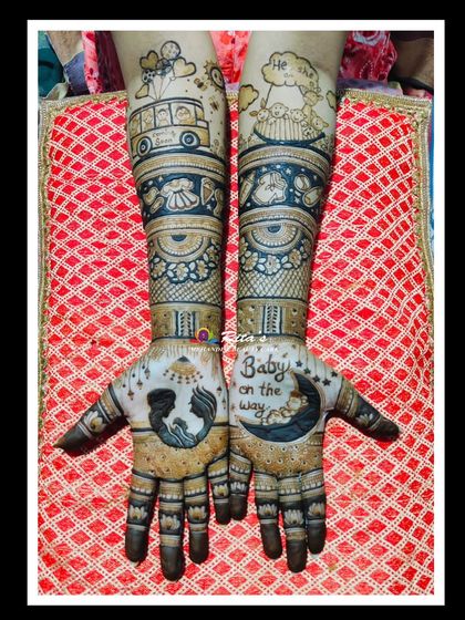 Themed Baby Shower Mehendi photo 17