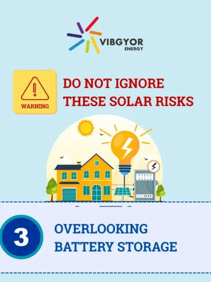 Do not ignore the risk of overlooking battery storage. For businesses in areas with frequent power cuts, a solar-plus-storage system is critical for ensuring uninterrupted operations and achieving true energy independence.