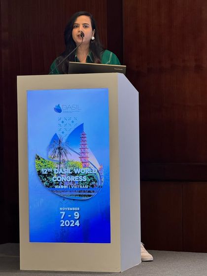 I was honored to chair two sessions and deliver four talks at the DASIL World Congress in Hanoi. This photo captures a moment from my presentation on new approaches in aesthetic dermatology.