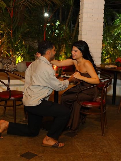 The moment it all begins. It is an honor to design the ring that plays a central role in such a life-changing question.