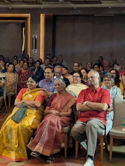 Look at this wonderful audience in Coimbatore. My shows are designed to be relatable for everyone, from the youngest person in the room to the eldest, creating a warm and connected atmosphere.