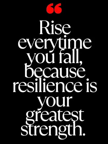 Resilience is your greatest strength. My coaching isn't just about physical strength, but about building the mental fortitude to rise every time you fall.