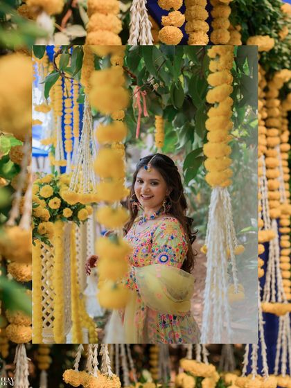Vibrant Haldi & Mehendi Moments photo 18