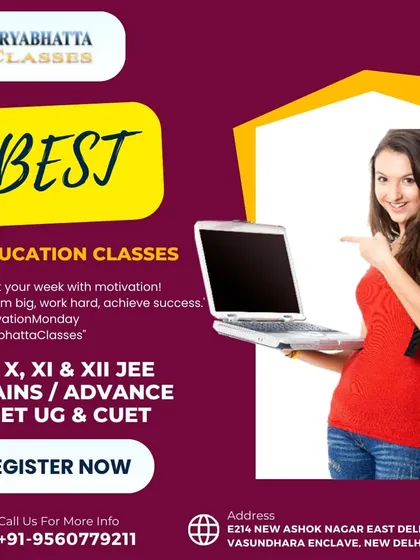 Start your week with motivation. We offer the best education classes for IX, X, XI & XII, including preparation for JEE Mains, Advance, NEET UG & CUET.