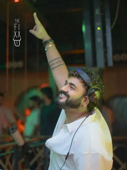 Vibes up, volume high. This is me in my element, connecting with the crowd and setting the mood for an unforgettable night. I play for the people, not for myself.