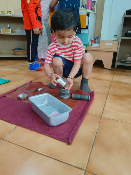 Nivriti Montessori - Day Care Services Practical Life Skills for Independence photo 10