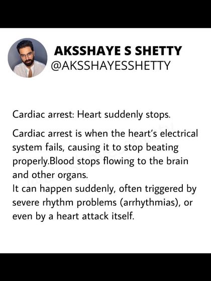 Heart attack and cardiac arrest sound similar but are very different emergencies. Understanding the distinction, what causes them, and the warning signs can be life-saving knowledge.