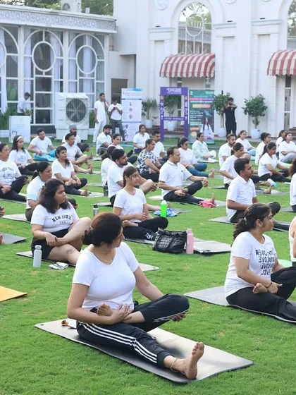 Our community goes beyond the gym walls. This was our International Yoga Day celebration, where hundreds of members came together for a massive outdoor session. This is the energy and togetherness we bring to fitness.