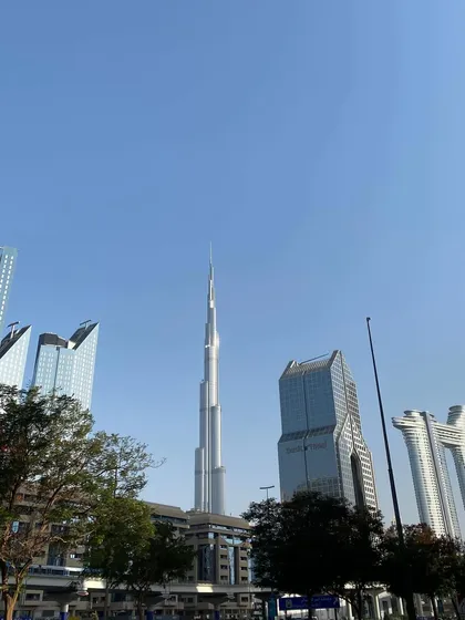 A shot of the Burj Khalifa, an icon of modern architecture. Travel inspires my creative eye and my 'khanabadosh' spirit.