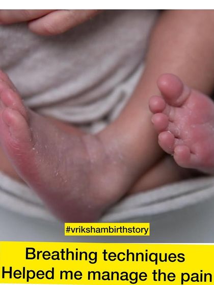 The visualization technique I teach gave this mother strength when she felt she couldn't push anymore. It's about using your mind to help your body.