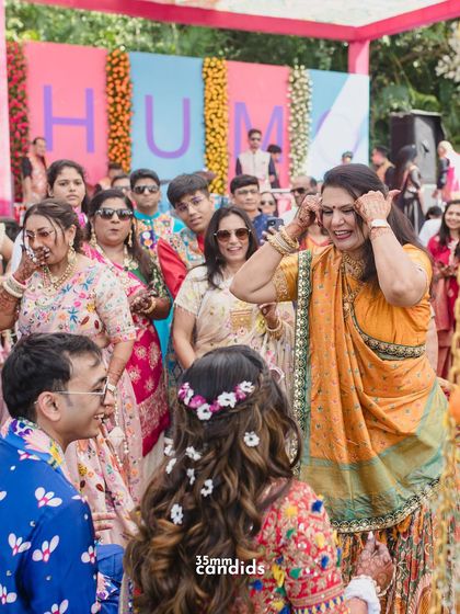 The Party Starters: Sangeet & Reception photo 23