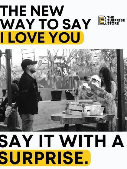 The new way to say "I love you" is with a surprise that speaks louder than words. This image captures a couple sharing a moment during one of my hosted experiences.