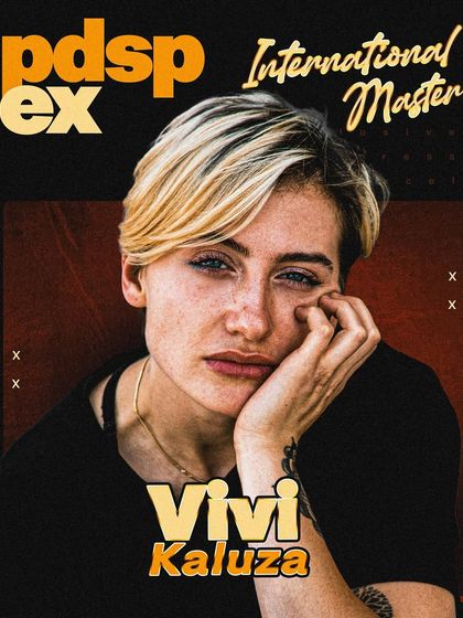 The official announcement for Vivien Kaluza's international masterclass, an exclusive opportunity for our PDSP students.