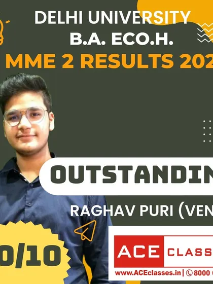 Another outstanding 10/10 result, this time from Raghav Puri of Venky in the MME 2 paper. We focus on helping you master difficult subjects to achieve top scores.
