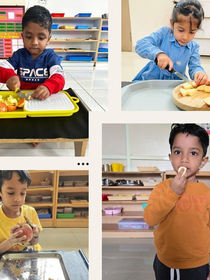 Dots Montessori - Montessori Preschool & Daycare Practical Life: Skills for Independence photo 9