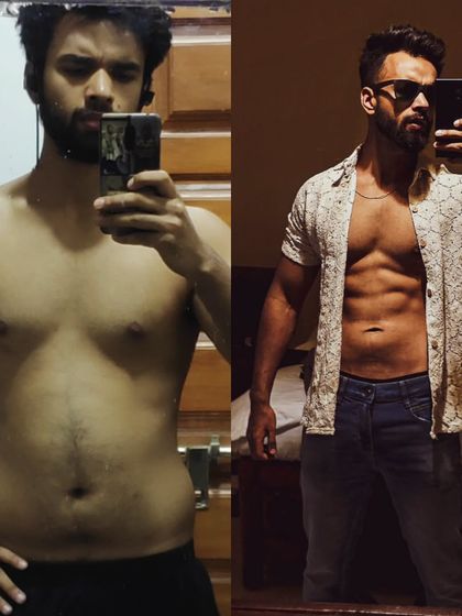This is my own transformation. I went from skinny-fat to lean and muscular. I did it by creating a calorie deficit, increasing my protein, focusing on strength training, and prioritizing rest. If I can do it, so can you.