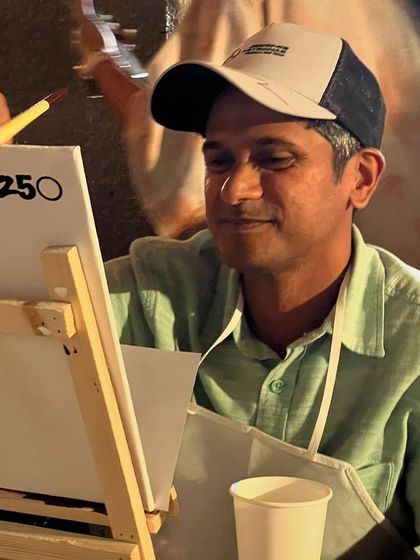 Paint Bar - Corporate Events & Team Building Classic Office Sip & Paint photo 58