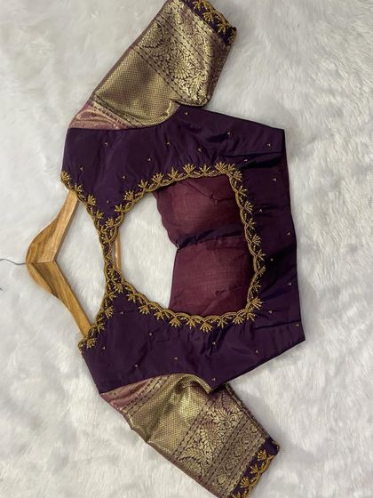 The Glamhouse - Ethnic Wear & Jewellery Rentals Modern & Chic Blouse Designs photo 72