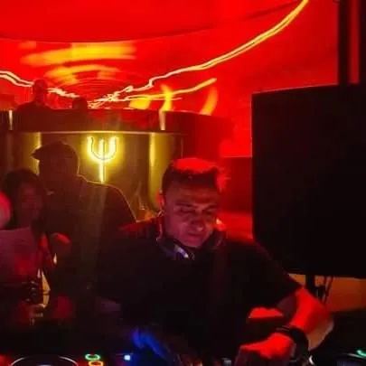 This is what went down at Klub Hermis last week during my set. The red lighting and intense atmosphere made for a memorable night.
