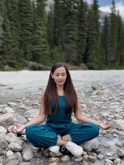 Dhyana, or meditation, is the seventh limb of Ashtanga yoga. It is the state where individual consciousness unites with universal consciousness, leading to liberation.
