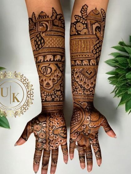 Umesh Kumar - Bridal & Wedding Mehandi Intricate Bridal Mehandi (Hands & Feet) photo 40