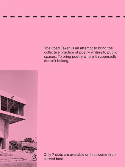 Bringing the collective practice of poetry writing to public spaces. These walks are for anyone, from seasoned poets to the simply curious, to compose poetry of everyday life.