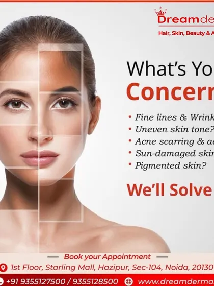 What's your concern? Whether it's fine lines, uneven tone, sun damage, or acne scarring, we have the expertise and technology to solve it. Let us create a personalized plan for your skin.