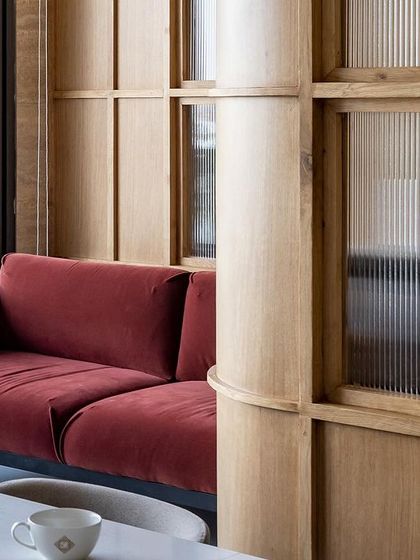 Another view of the comfortable seating in our student lounge area.