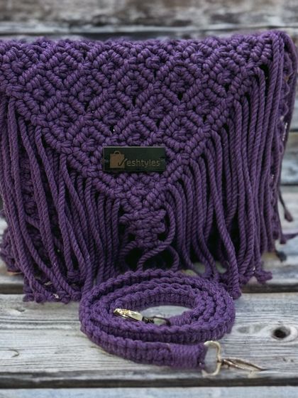 Eshtyles - Handcrafted Macrame Bags & Accessories Boho-Chic Sling Bags photo 8