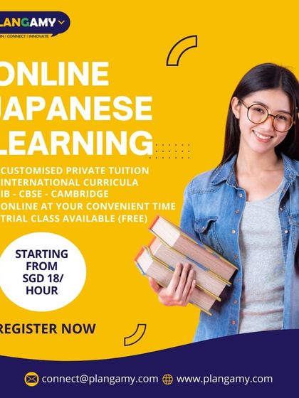 Master the Japanese language with our online learning programs. We offer customized private tuition that aligns with international curricula and includes a free trial class.
