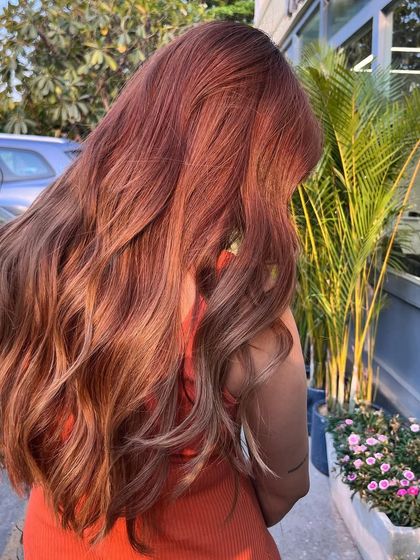 A beautiful, warm red-brown color that catches the sunlight perfectly. This shade is vibrant and full of life.