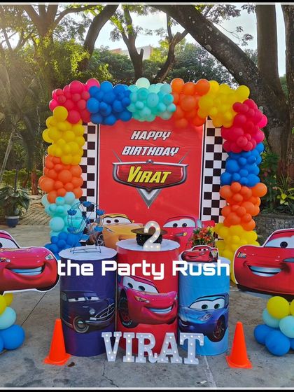 The Party Rush - Kids' Birthday Party Planning & Decoration Fun on Wheels: Car & Racing Themes photo 4